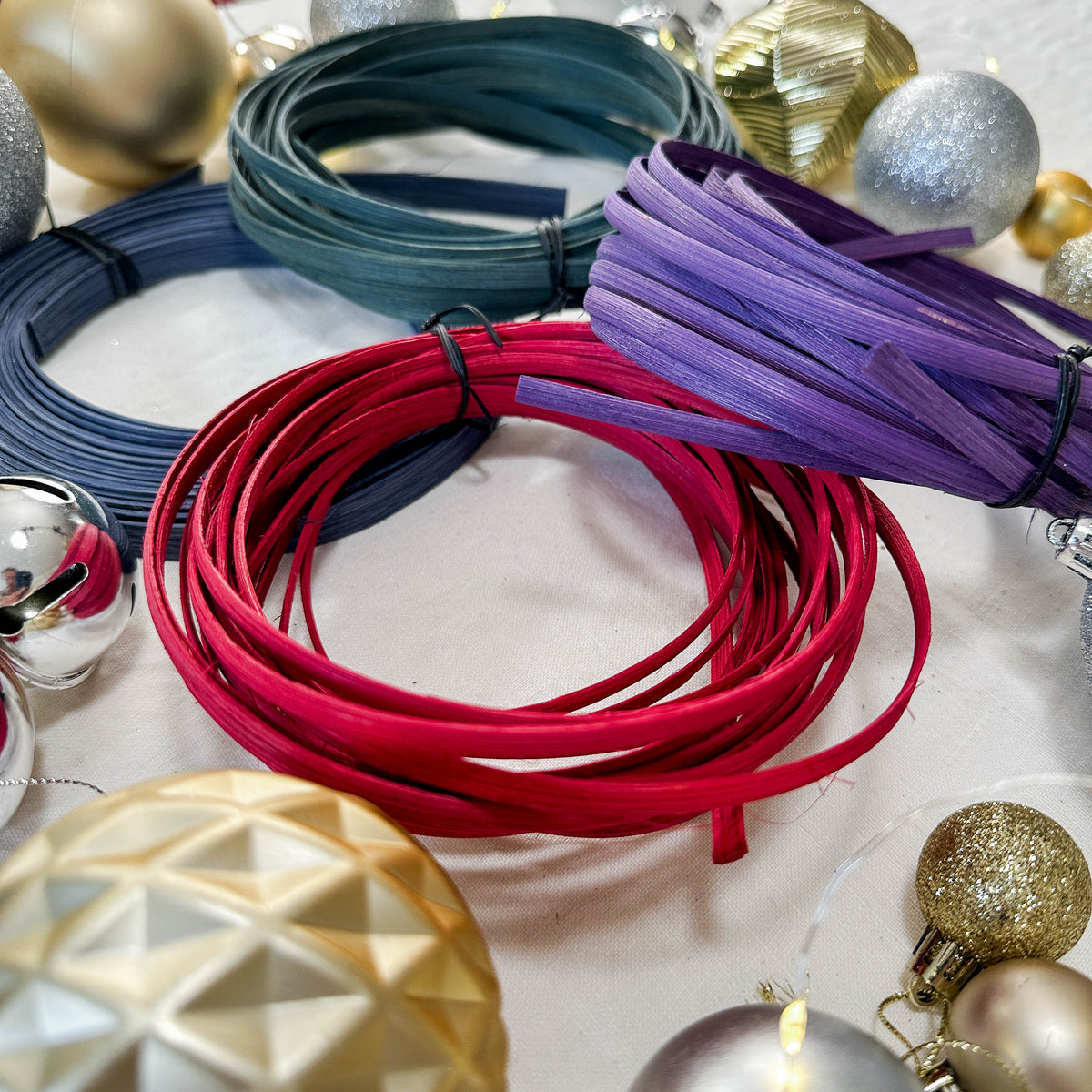 Limited Edition Gem Stone Inspired Dyed Reed Collection