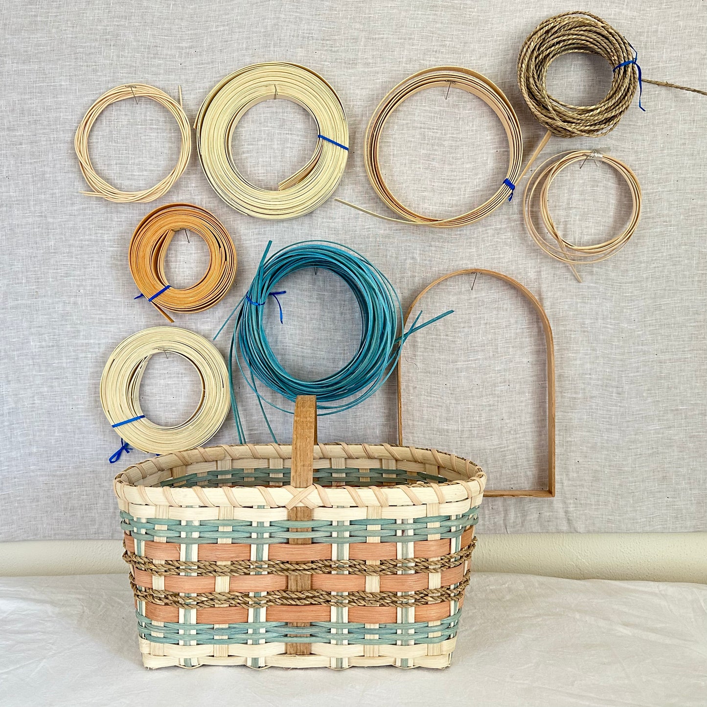 Colorful Market Basket Weaving Bundle