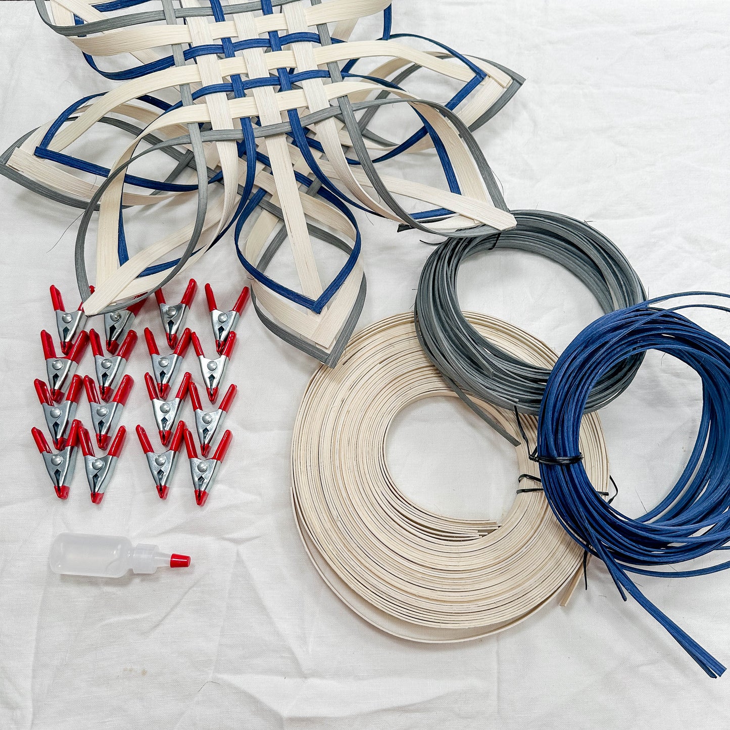 Limited Edition Winter Themed Scandinavian Snowflakes Kit: Set of 3 (16" Stars)