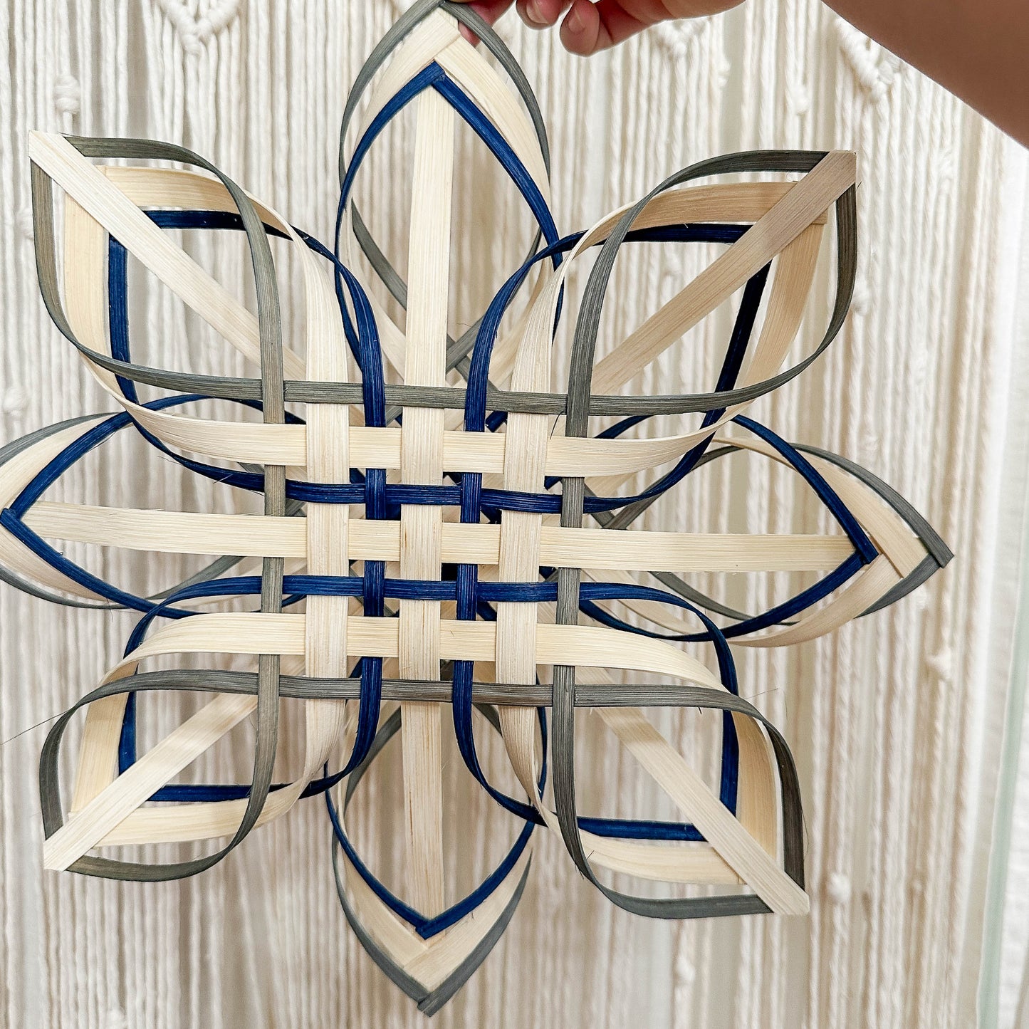 Limited Edition Winter Themed Scandinavian Snowflakes Kit: Set of 3 (16" Stars)