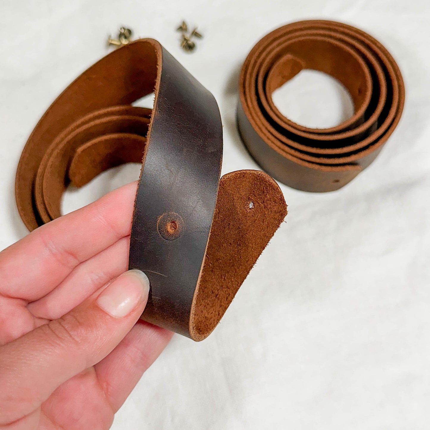 Leather Handles and Hardware