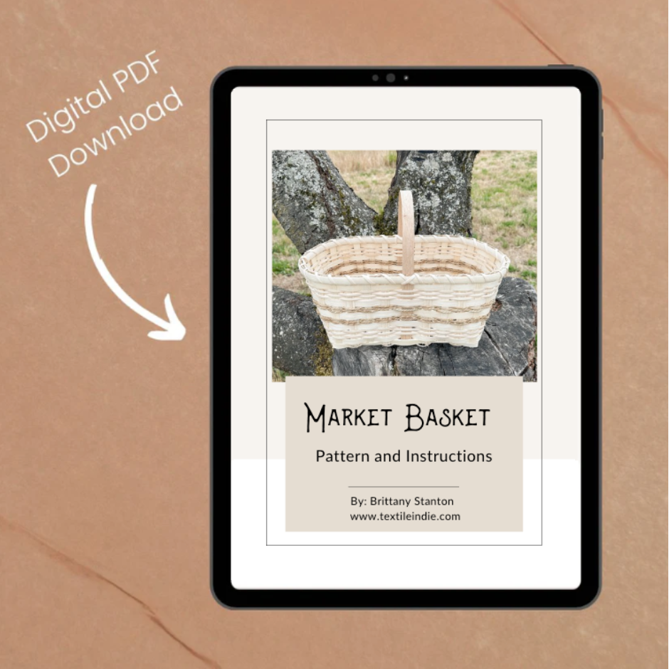 Market Basket  - Basket Weaving Pattern (PDF)