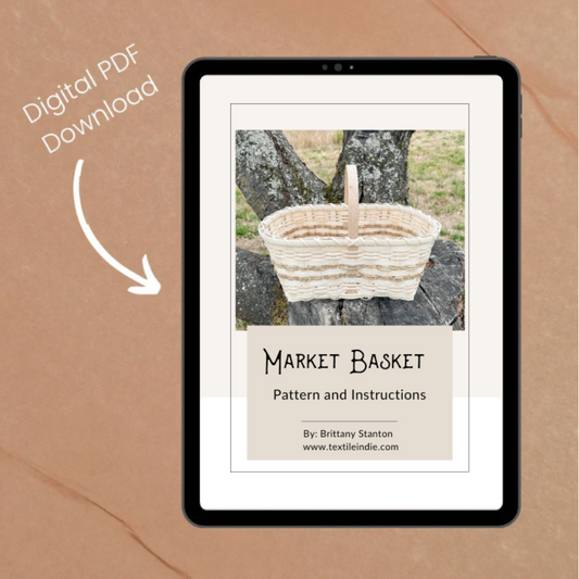 Market Basket  - Basket Weaving Pattern (PDF)