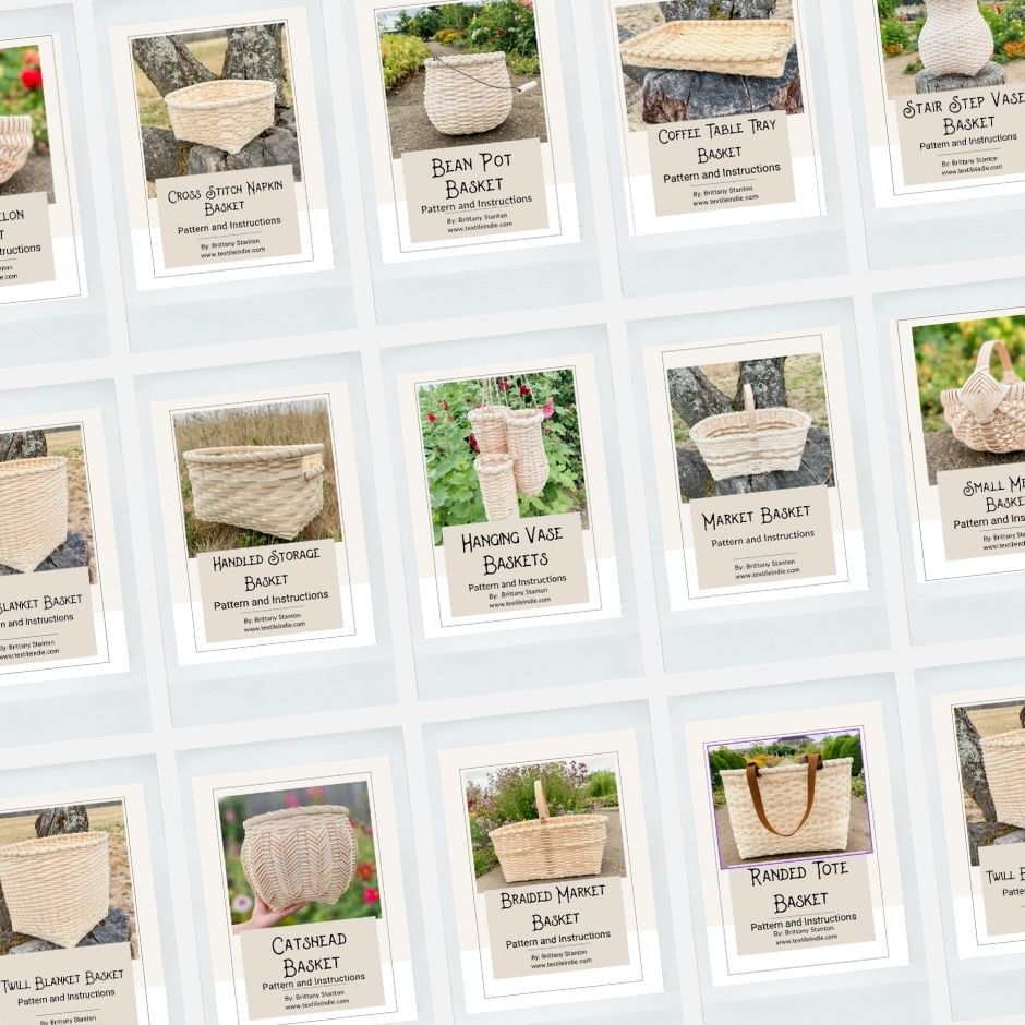 Mega 12 Basket Pattern Manual Bundle