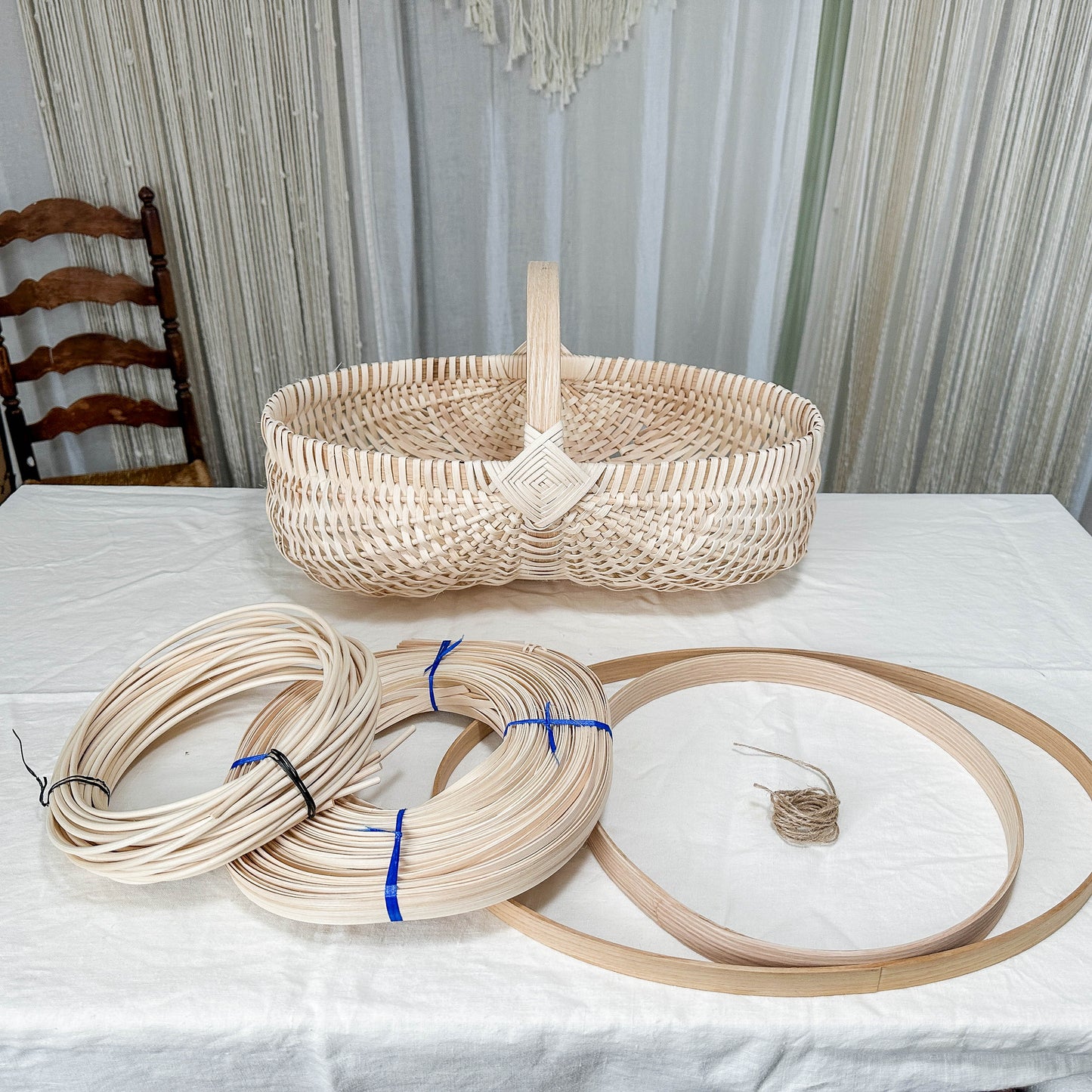 Large Melon Basket Weaving Kit