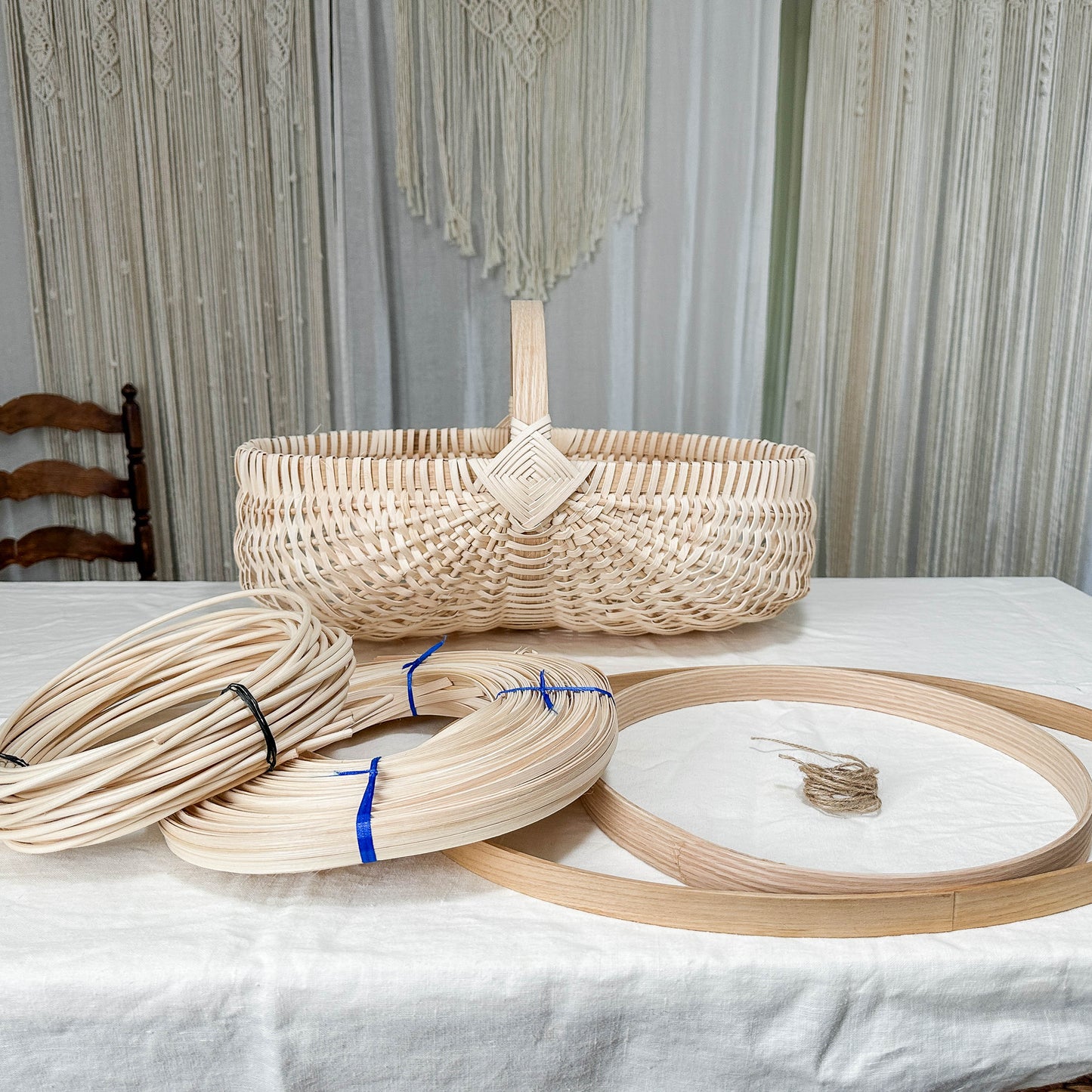 Large Melon Basket Weaving Kit