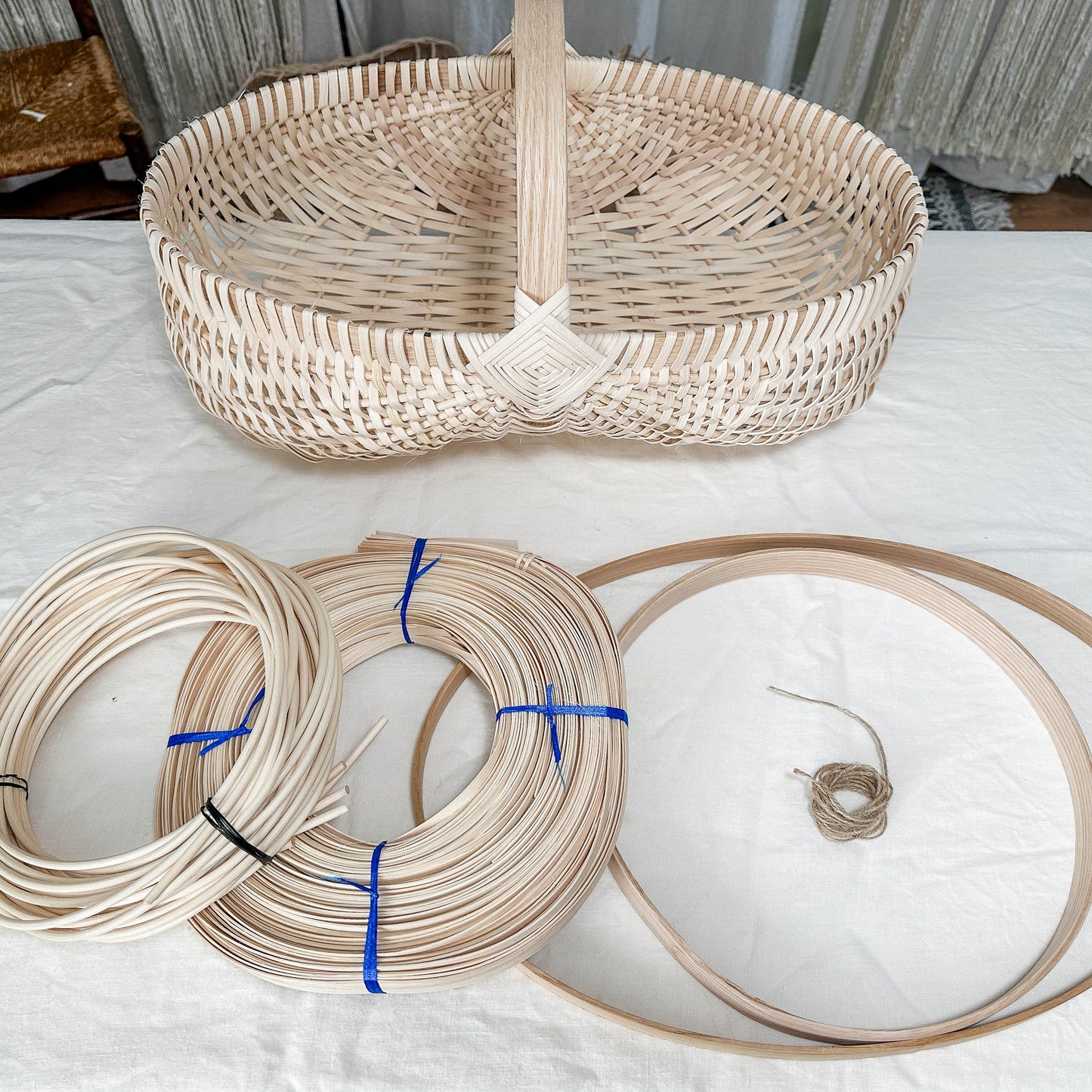 Large Melon Basket Weaving Kit