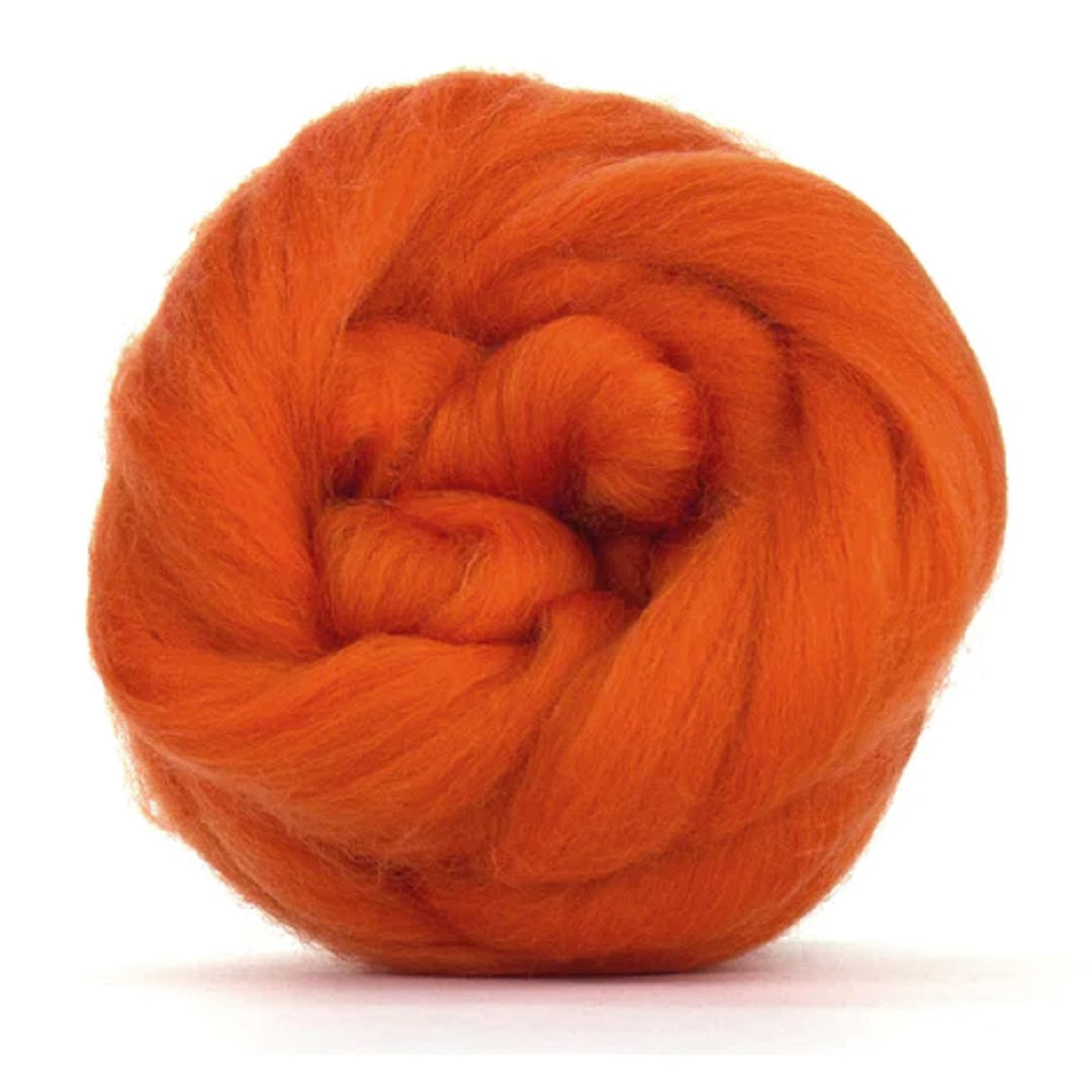 Dyed Merino Wool Tops | Premium 22 Micron, 64 Count Wool - Textile Indie 