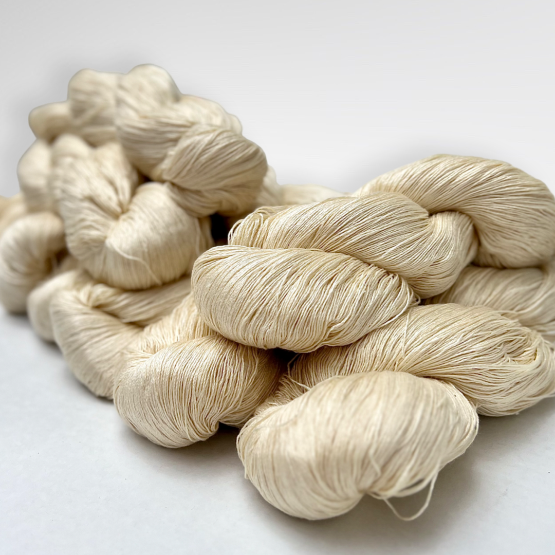 Mulberry Silk Yarn | Lace Weight 6 Ply