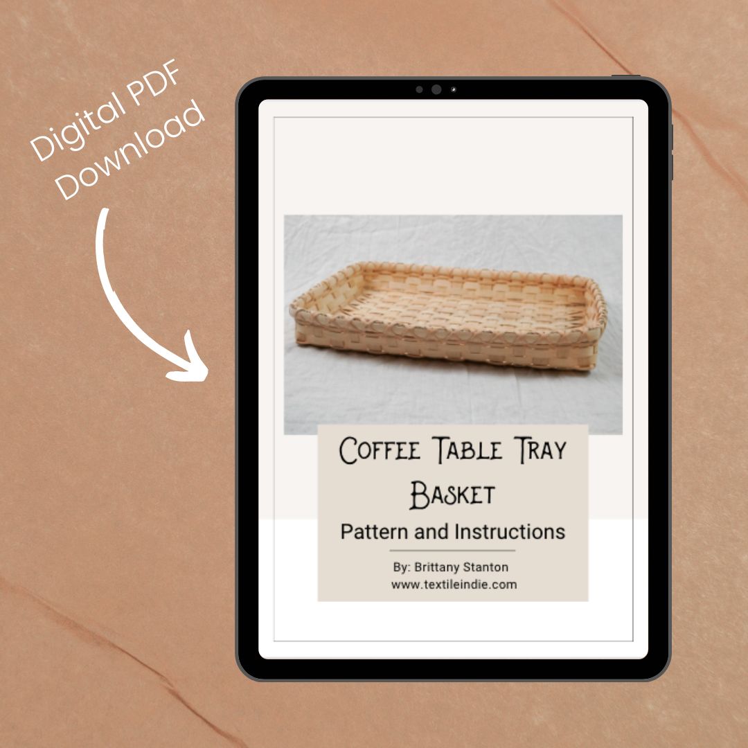 Coffee Table Tray Pattern and Instruction Manual