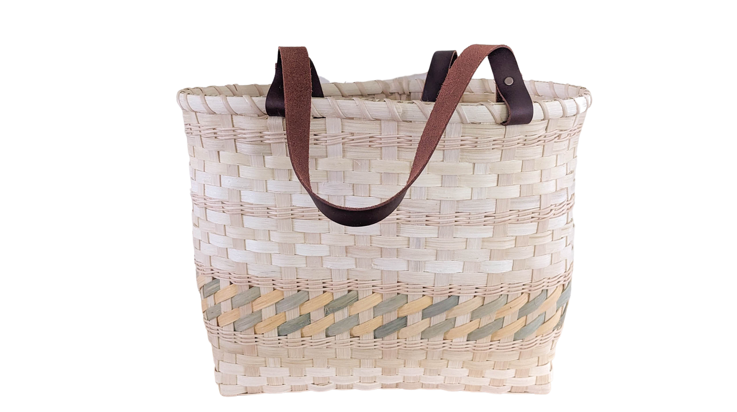 Randed Tote Basket Weaving Kit