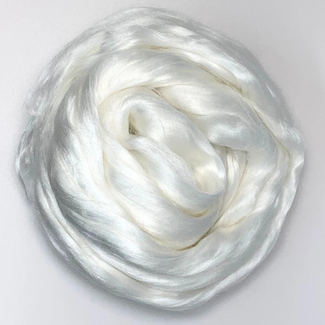 Grade A Mulberry Silk Fiber - Textile Indie 