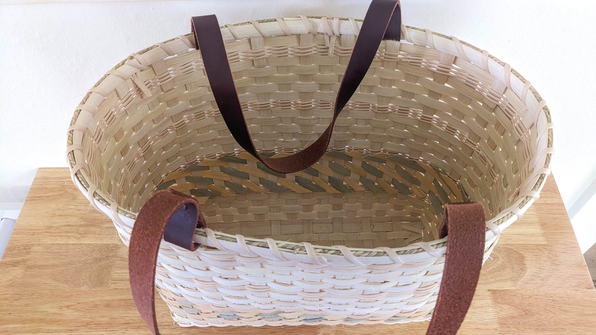 Randed Tote Basket Weaving Kit - Textile Indie 