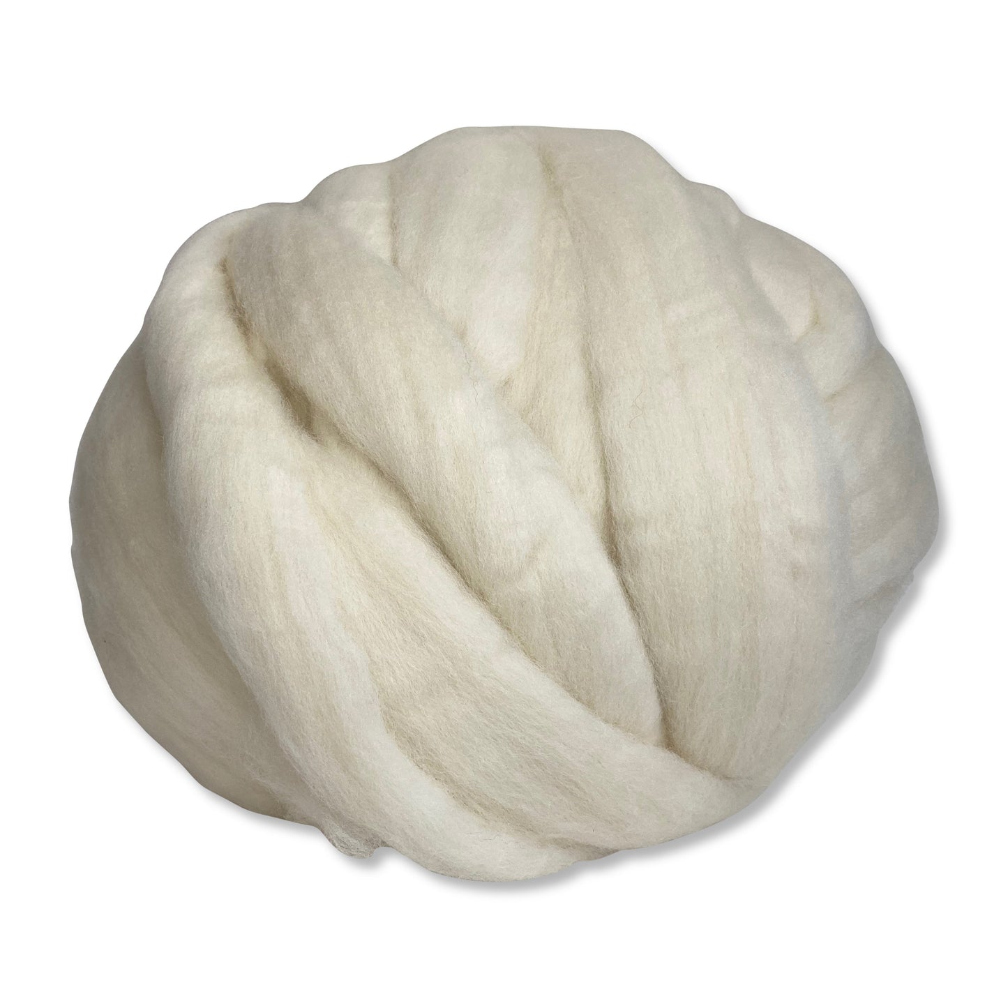 Undyed Merino Wool Roving Top - Textile Indie 