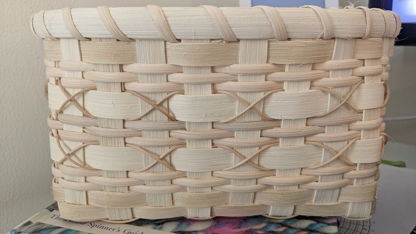 Cross-Stitch Napkin Basket Kit