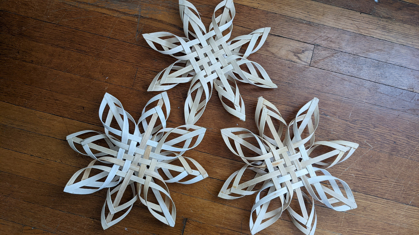 Carolina Snowflakes Kit: Set of 3 (15" stars)