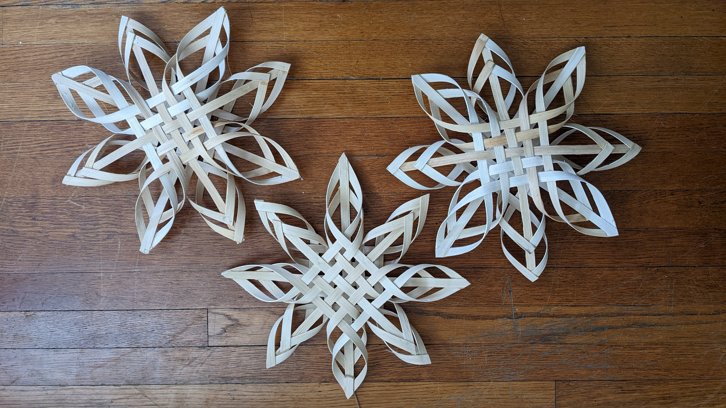 Carolina Snowflakes Kit: Set of 3 (15" stars)