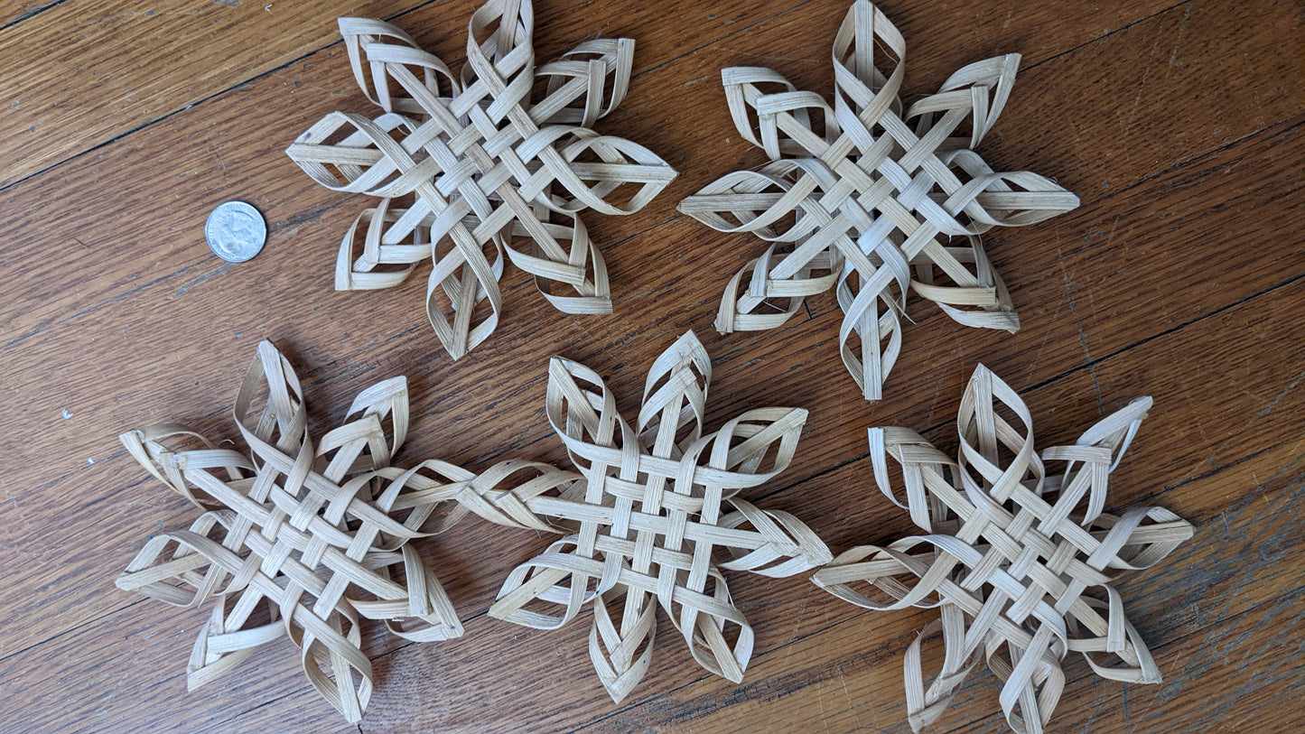 Carolina Mini Snowflakes Kit : Set of 5 (6" Stars)