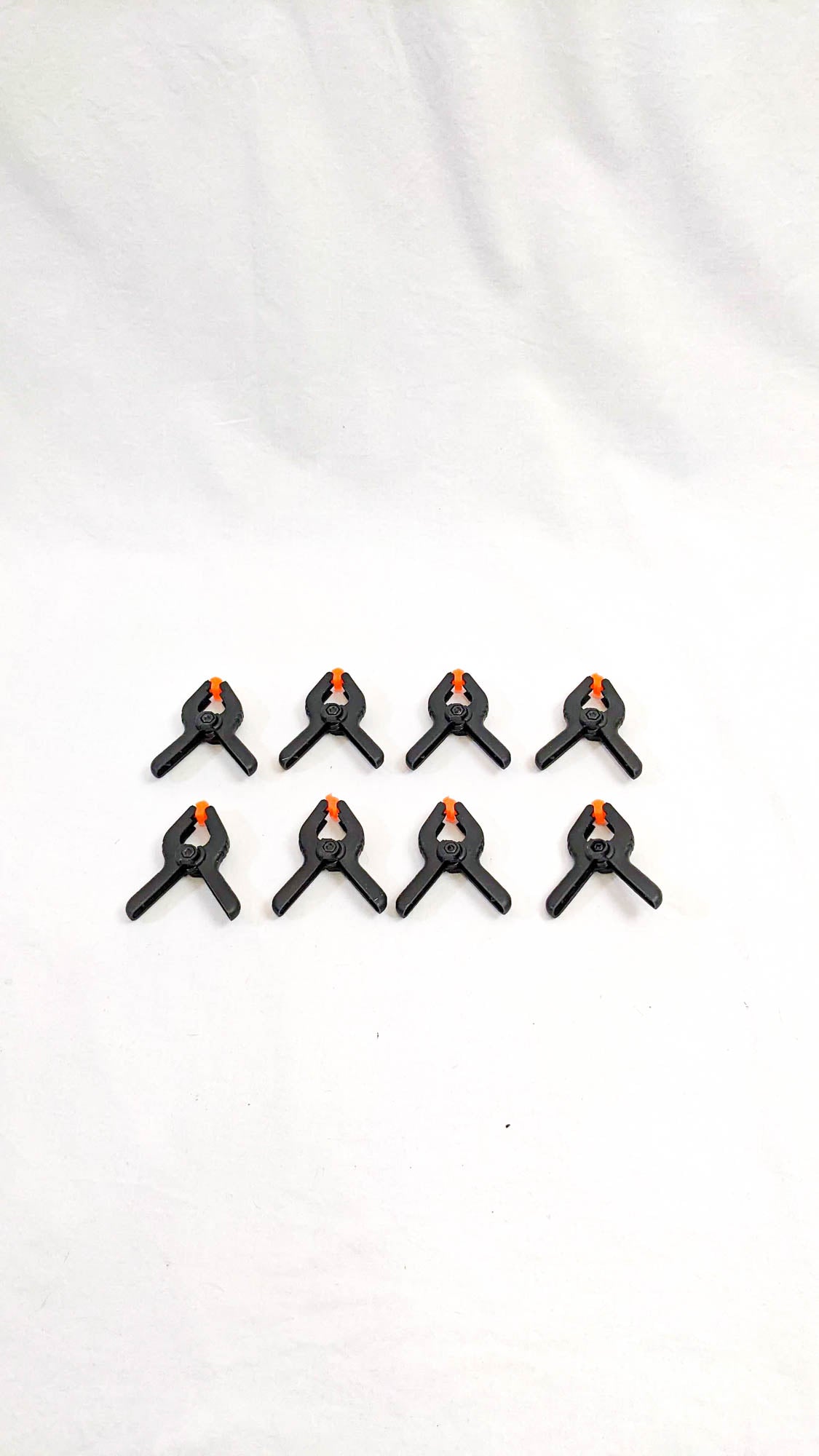 Plastic Clamps 2-inch set of 8